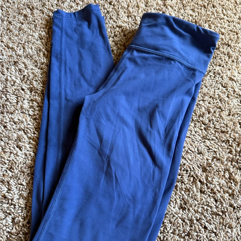 Athleta Girl Blue High-Rise Leggings